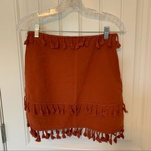 Tassel Mini Skirt